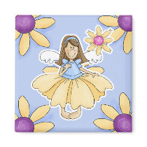 Cute Flower Fairy magnets by cutespot Cute Flower Fairy magnets