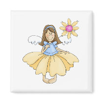 Cute Flower Fairy magnets by cutespot Cute Flower Fairy magnets