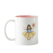 Cute Flower Fairy mugs by cutespot Cute Flower Fairy mugs