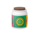 Cute Flower Pattern Candy Dish