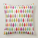Cute flower tree forrest retro pattern pillows