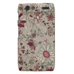 cute flowers droid RAZR covers