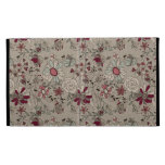 cute flowers iPad case