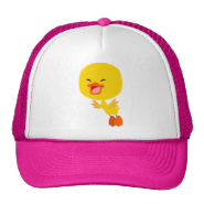 Cute Flying Cartoon Duckling Hat