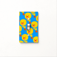 Cute Flying Cartoon Duckling Light Switch Cover