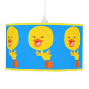 Cute Flying Cartoon Duckling Pendant Lamp