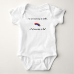 Cute Flying Haggie Baby creeper/Onesie t-shirts