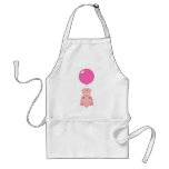 Cute Flying Pig and Balloon Apron