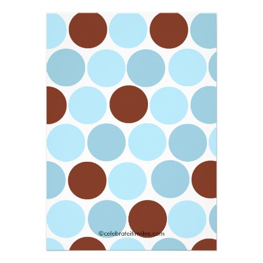 Cute Footprint Boy Baby Shower Invitation