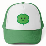 Cute Four Leaf Clover Trucker Hat