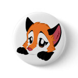 Cute Fox Button
