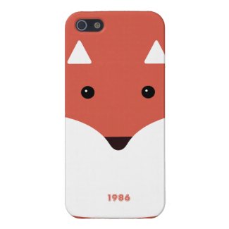 Cute Fox Cartoon iphone 5 Case