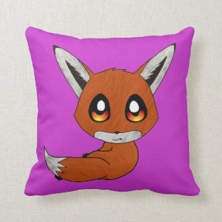 cute fox pillow