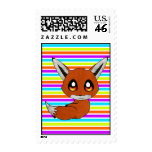 cute fox postage