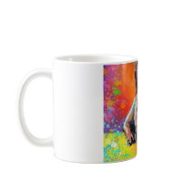 Cute French Bulldog painting Svetlana Novikova Coffee Mug
