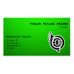 Cute French Horn Business Cards