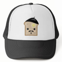 cute french toast mesh hat