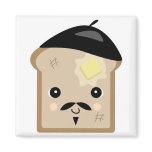 cute french toast refrigerator magnets