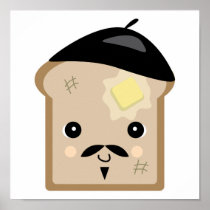 cute french toast posters