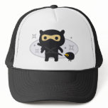 Cute Friends in Ninja Costume Trucker Hats