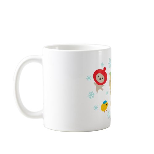 Cute Friends Winter Party mug