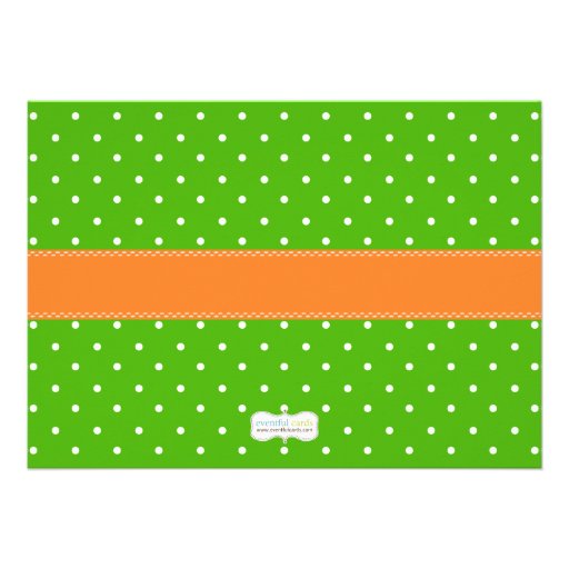 Cute Frog Birthday Party Invitation