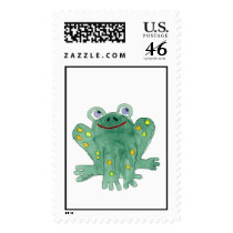Cute Frog Custom Postage postage