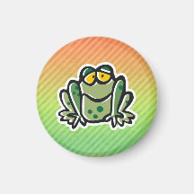 Cute Frog Design Fridge Magnets