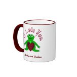 Cute Frog: I love You Mug Cute Frog: I love You Mug