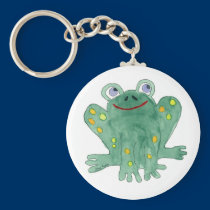 Cute Frog Keychain keychains