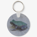 Cute frog keychain