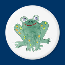 Cute Frog Magnet