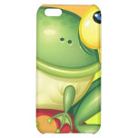 Cute Frog on Mushroom iPhone 5C Case