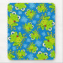 Cute Frog Patterned Mousepad