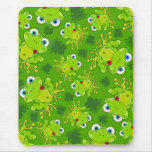 Cute Frog Patterned Mousepad