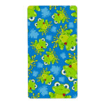 Cute Frog Patterned Sticker Label