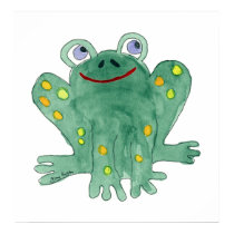 Cute Frog Posters & Prints