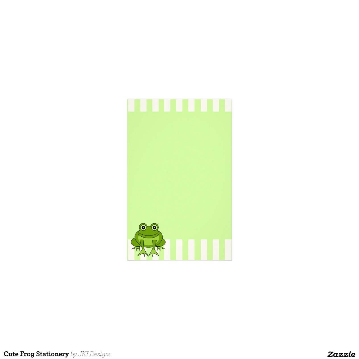 Cute Frog Stationery Zazzle