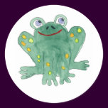 Cute Frog Sticker