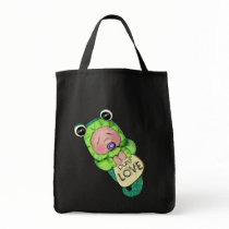 Cute Frog Tadpole Baby bags by jamiecreates1 Cute Frog Tadpole Baby bags