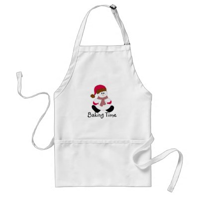 Cute Frosty aprons