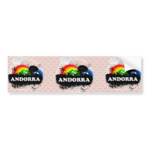 Cute Fruity Andorra Bumper Stickers