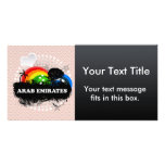 Cute Fruity Arab Emirates Personalized Photo Card