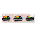 Cute Fruity Argentina Bumper Sticker