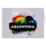 Cute Fruity Argentina Card