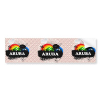 Cute Fruity Aruba Bumper Sticker