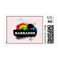 Cute Fruity Barbados Postage