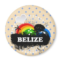 Cute Fruity Belize Magnet