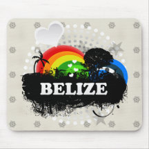 Cute Fruity Belize Mouse Pad