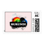 Cute Fruity Burundi Stamp